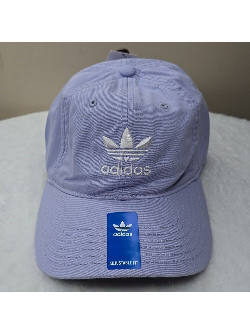 Adidas Violet Tone Purple Relaxed Strap-Back Hat OS NWT